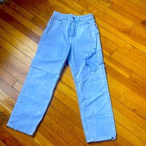 Zara moms Jean size 34/2 violet